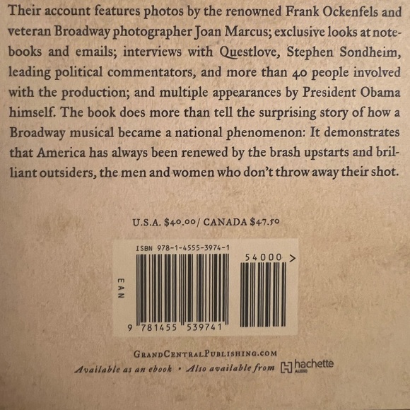 Hamilton The Musical Book - Picture 3 of 6